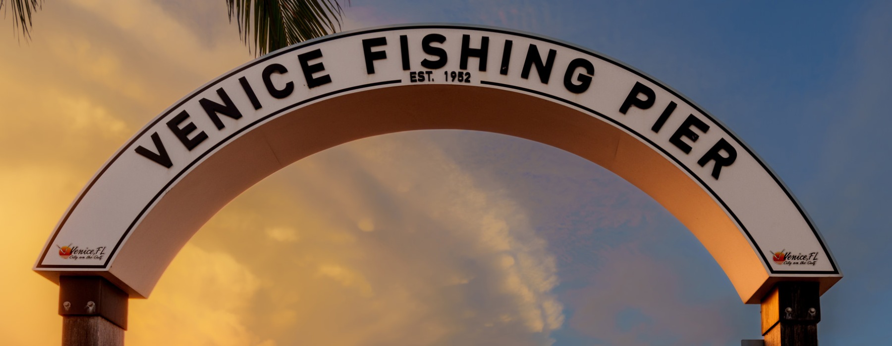 Venice Fishing Pier sign