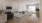 a kitchen with white cabinets